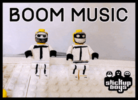 Boom Lego GIF by Stick Up Music