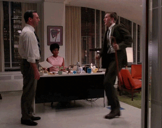 mad men dancing GIF by Testing 1, 2, 3