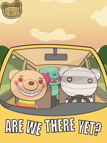 Excited Road Trip GIF by DeddyBears
