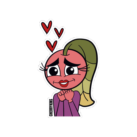 Excited I Love It Sticker by T'Marie Art Company