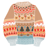Sweater Weather Vibes Sticker by Sheila Streetman