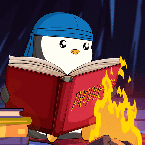 It Is Written Book GIF by Pudgy Penguins