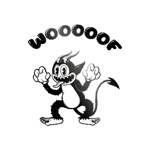 WOOOOOF.ART Sticker