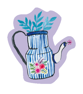 Fashion Flowers Sticker by Enhorabuena Estudio