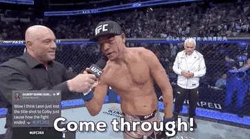 Come Through Nate Diaz GIF by UFC