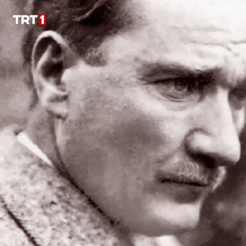 Mustafa Kemal Ataturk GIF by TRT