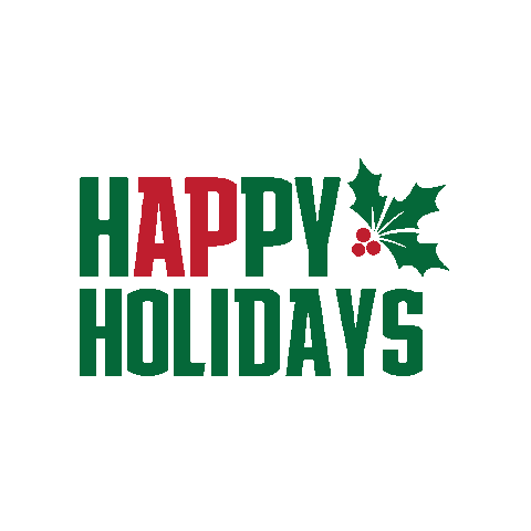 Austin Peay Happy Holidays Sticker by Austin Peay State University