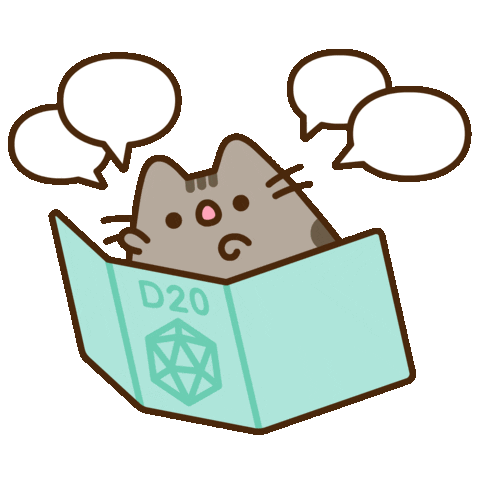 Dungeons And Dragons Dnd Sticker by Pusheen