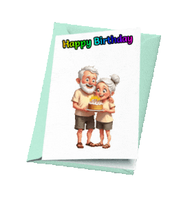 Happy Birthday Seniors Sticker