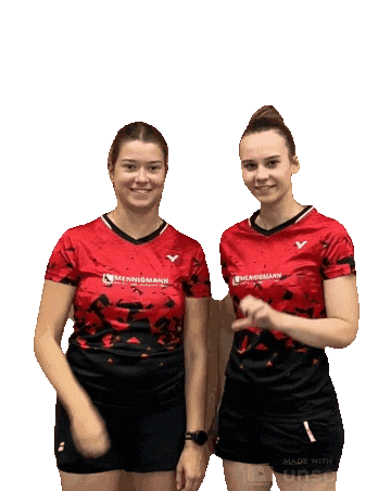 Marie Badminton Sticker by ladaemmer