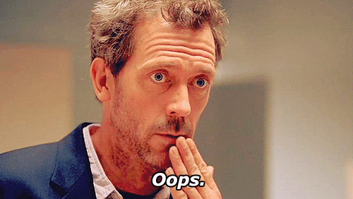  house oops tvshow dr house GIF