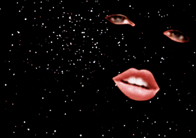space lips GIF