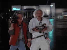 Doc Brown Wait GIF by Back to the Future Trilogy