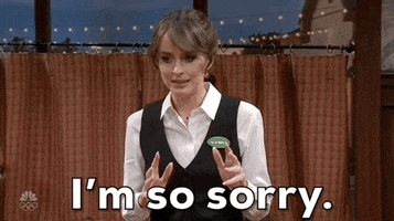 Im So Sorry Dakota Johnson GIF by Saturday Night Live