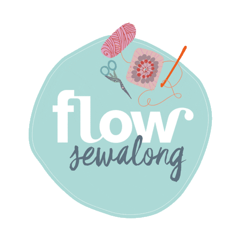 Sewalong Sticker by Flow Magazine