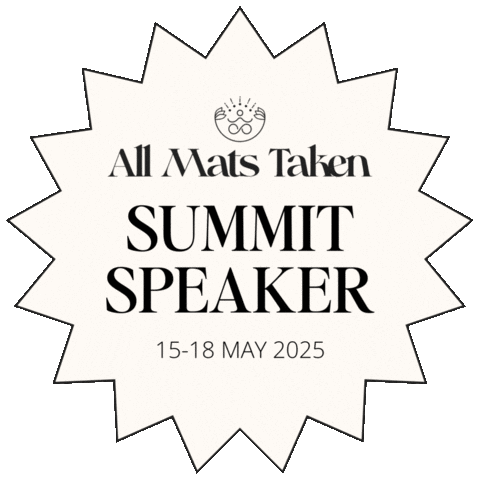 Yogateacher Sticker by Adrianne | All Mats Taken