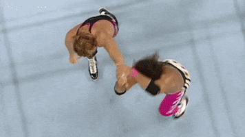  wrestling brothers chain hart GIF