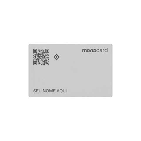Monocard Sticker