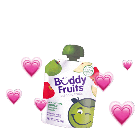Valentines Day Love Sticker by Buddy Fruits