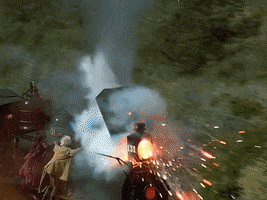 Explosion Train GIF by Back to the Future Trilogy