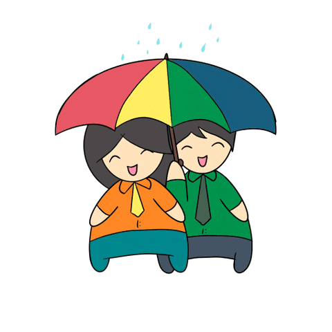 Rainy Day Love GIF