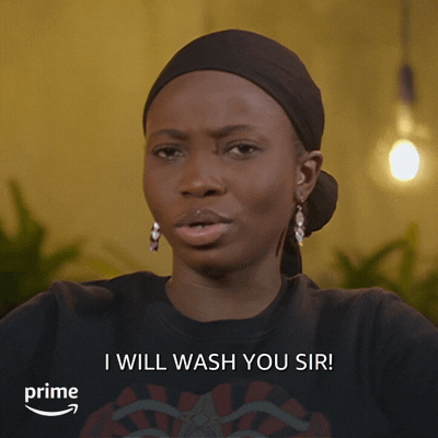Angry Wash GIF by Amazon Prime Video