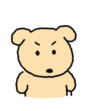 강아지 No Sticker