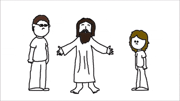 Praise Him Jesus Christ GIF by ODE Willie's Funky Bunch
