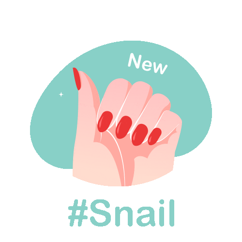 Beauty Manicure Sticker by Snail & Coffee