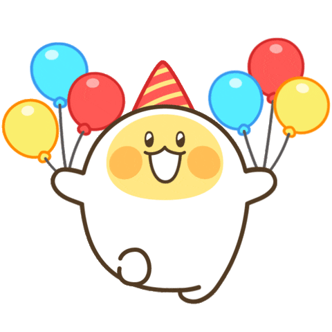 Celebrate Happy Birthday Sticker by Kcomics