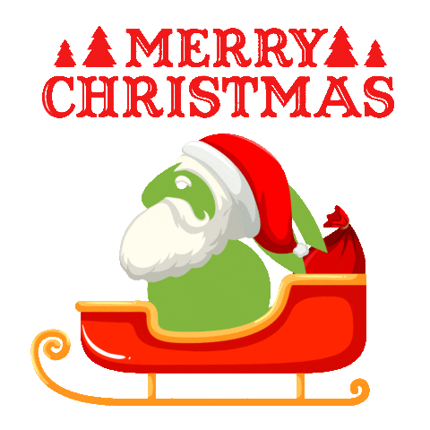 Merry Christmas Sticker by Hemp Hop
