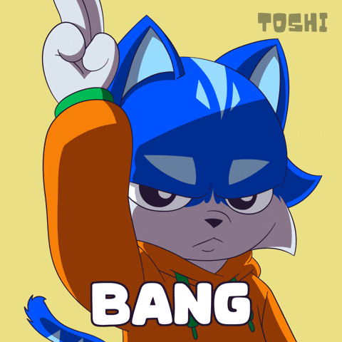 Serious Hands Up GIF by Toshithecat
