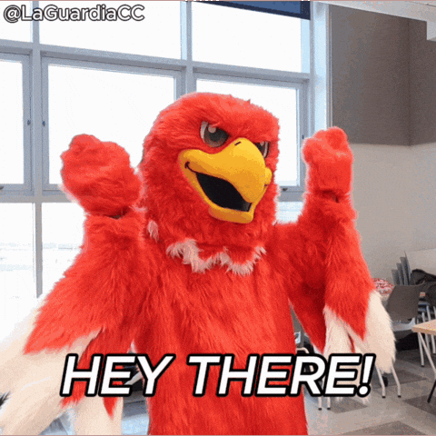Lagcc Hello GIF by LaGuardia Community College