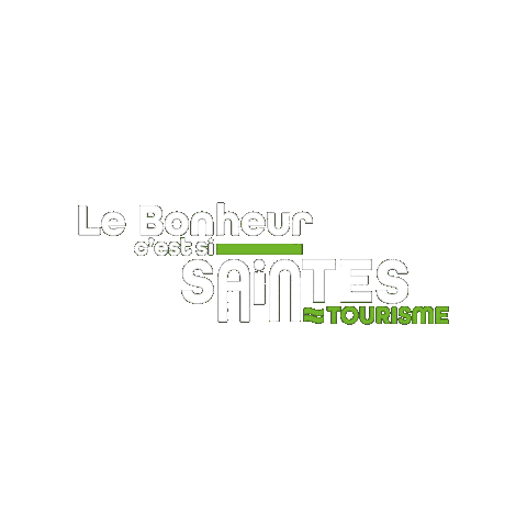 Logo Saintes Sticker by saintestourisme
