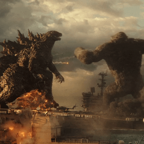Fight Punch GIF by Godzilla vs. Kong - Find & Share on GIPHY
