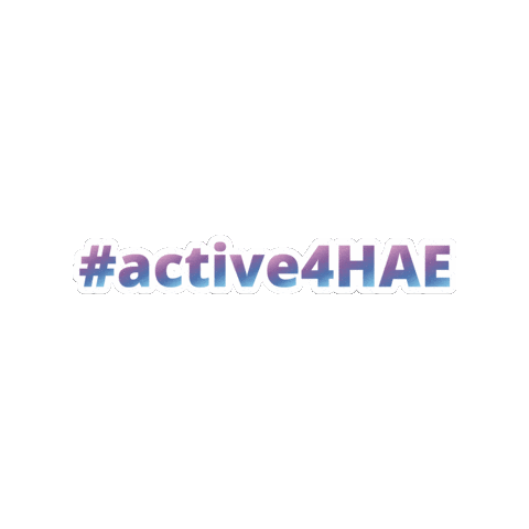 Angioedema Sticker by HAE International