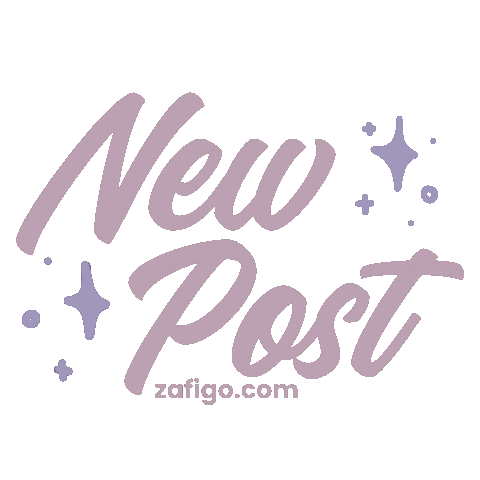 New Post Sticker by Zafigo