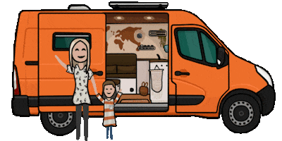 Happy Diy Sticker by The Upcycling Camper
