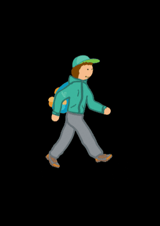 Hiking Sommer GIF by dreizinnen