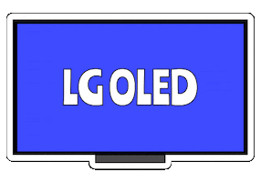 LG OLED TV Sticker