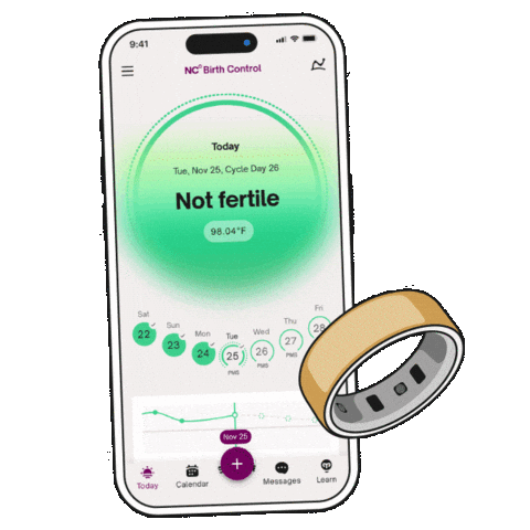 Green Day Sticker by Natural Cycles