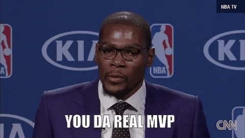 Kevin Durant Mvp GIF by NBA