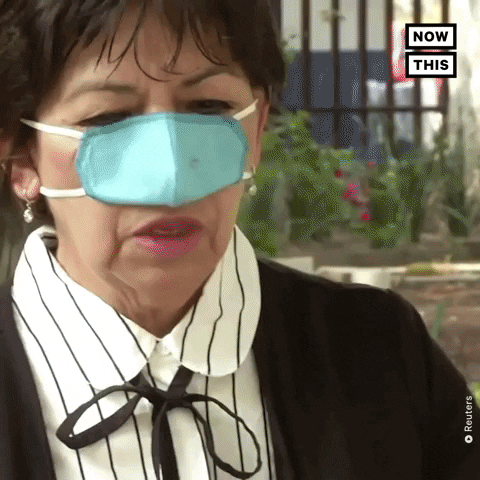 Mask Lol GIF by NowThis