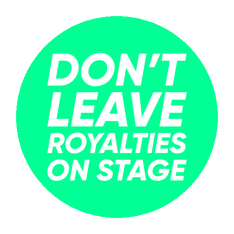 Live Music Stage Sticker by PRS for Music