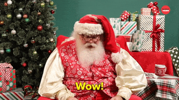 Santa Claus Christmas GIF by BuzzFeed