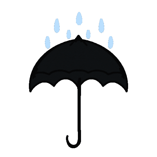 Rain Charlotte Sticker