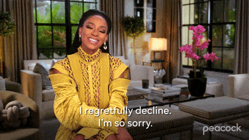 Sorry Real Housewives GIF by PeacockTV
