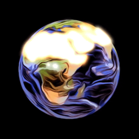 Glow Earth Globe GIF by Joe SD
