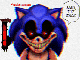 Sonic The Hedgehog Rage GIF