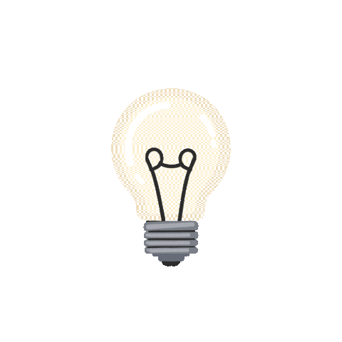 Luz Lampada Sticker by Bilam Infláveis